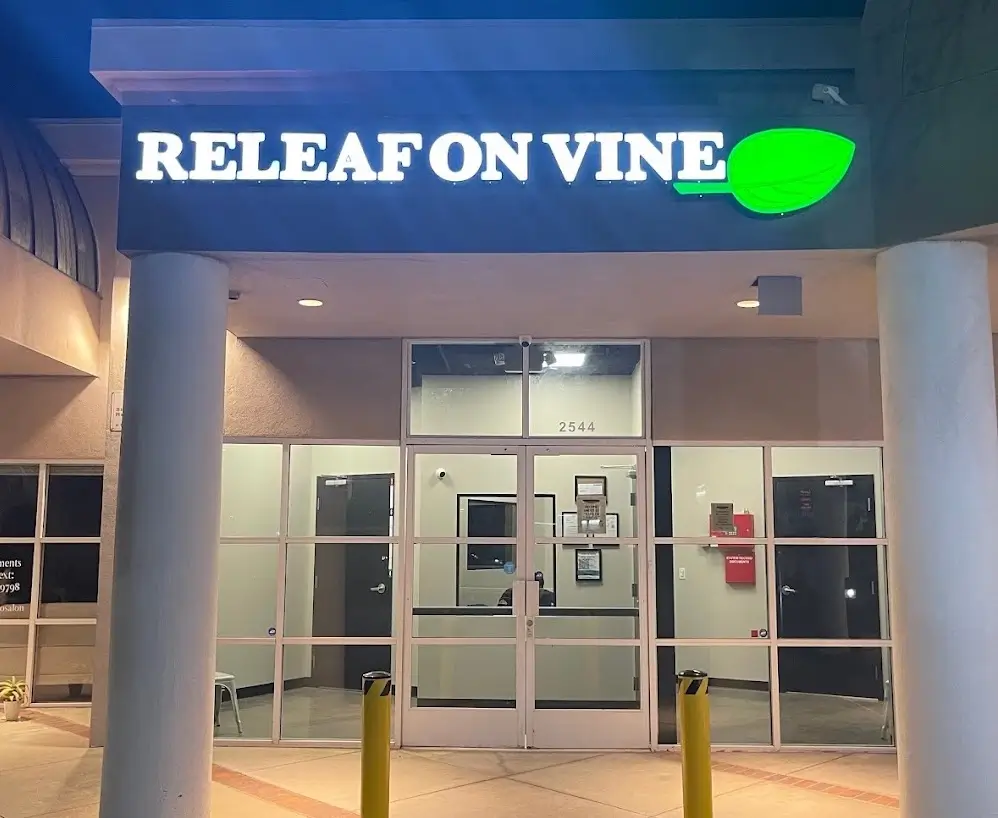 Gardens Dispensary ReLeaf On Vine storefront or retail location in Oxnard, CA