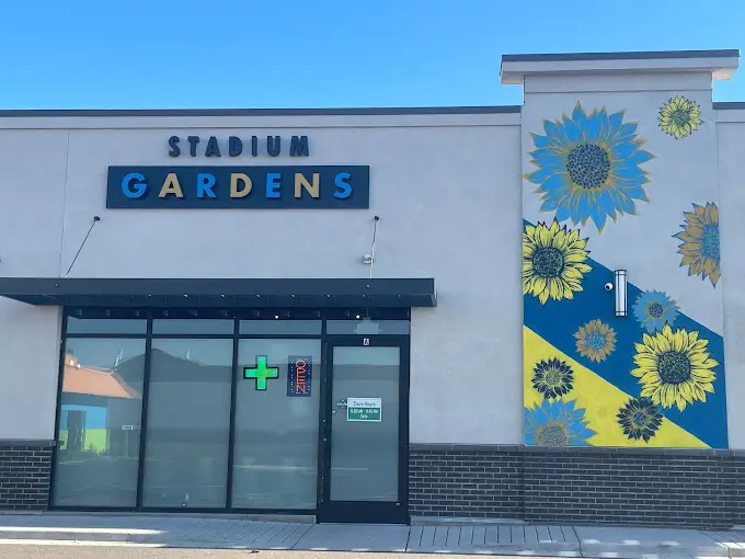Gardens Dispensary Stadium Commerce City Store Exterior